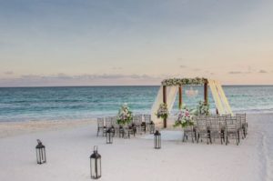decoração casamento praia